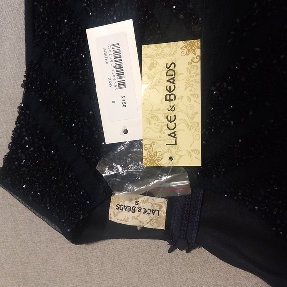 Lace and Beads Cocktail/Party Dress - Picture 12 of 13